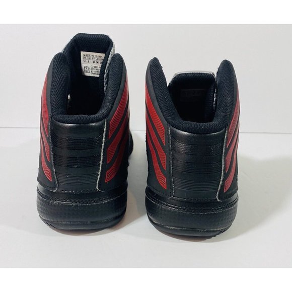 Adidas Next Level Speed 2 K Mid-Cut Basketball Shoes Boys Size 5.5 Silver Red - Picture 10 of 11